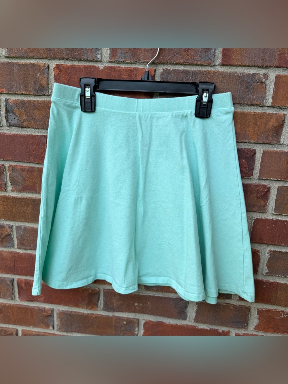No Boundaries Mint Green Skater Skirt - Juniors Size M (7-9)